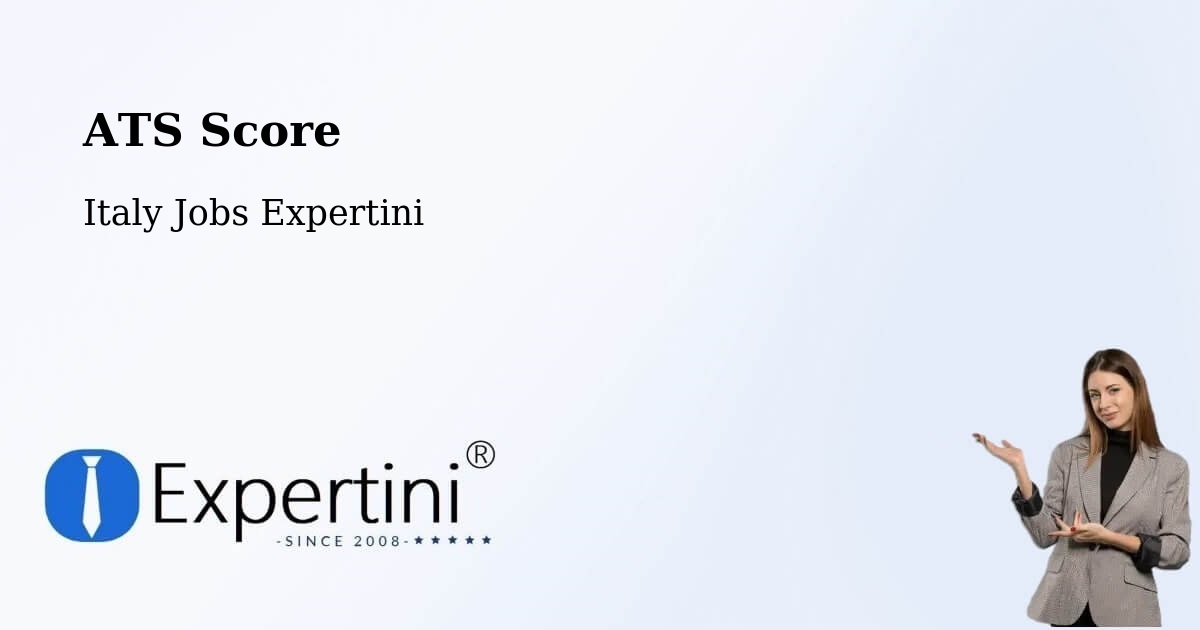 ATS Score - Italy Jobs Expertini