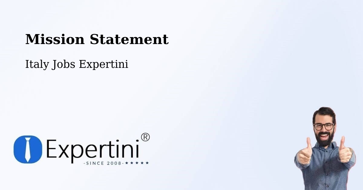 Corporate Mission – Cellatica - Italy Jobs Expertini
